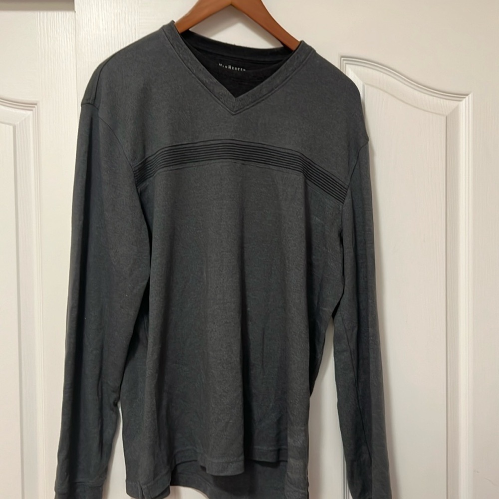 Van Heusen faux double layer v-neck sweater - Men’s Large